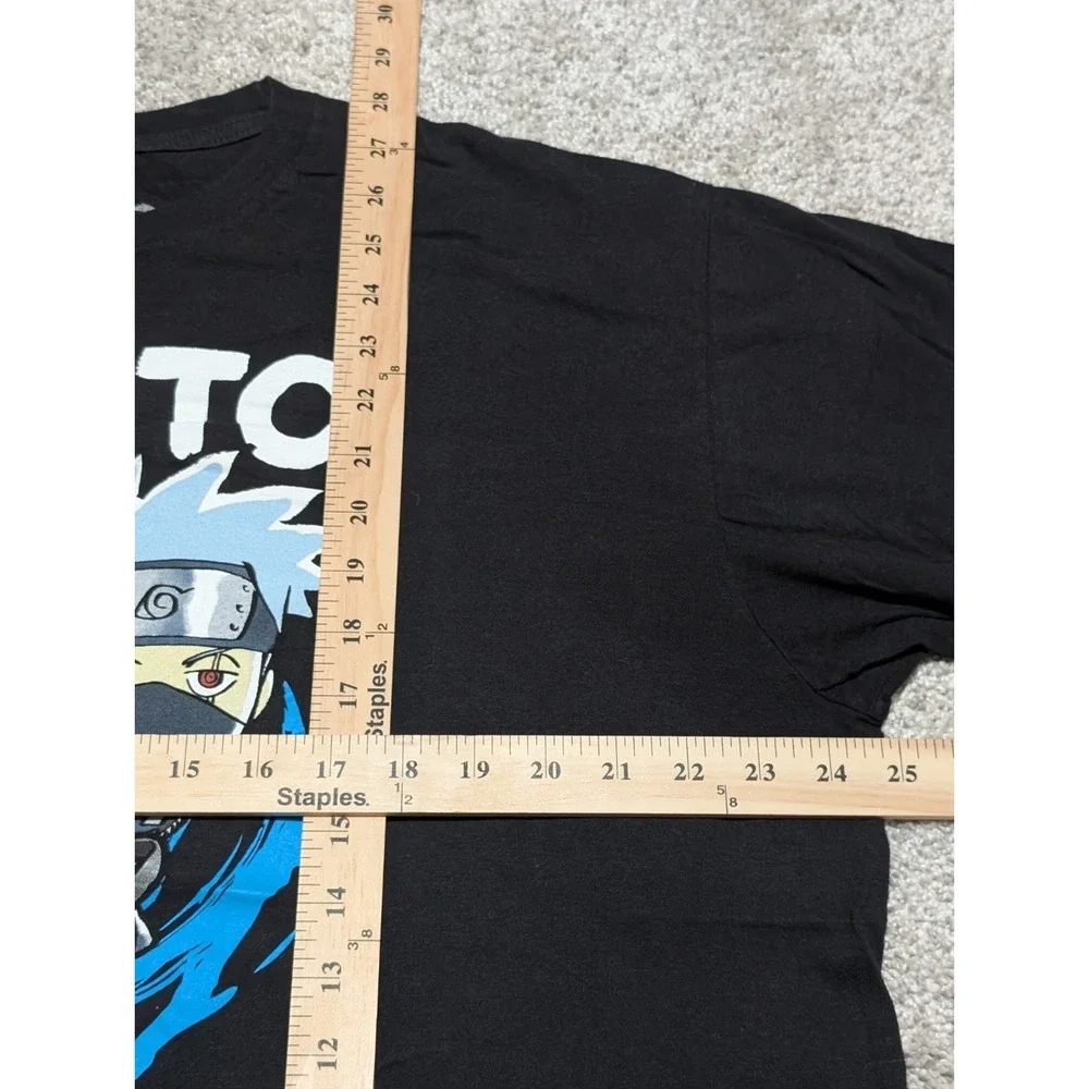 Naruto Shippuden Ripple Junction T-Shirt Size‎ 2XL Black Anime T Black